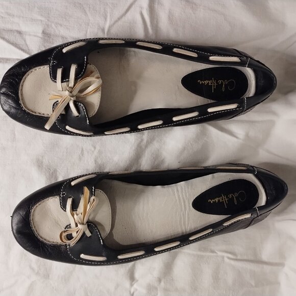 Cole Haan Black and White Loafers Size 8.5 - Picture 5 of 5